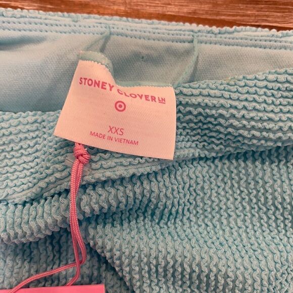 Stoney Clover Lane X Target Puckered Bandeau Bikini Bottom - Picture 6 of 7